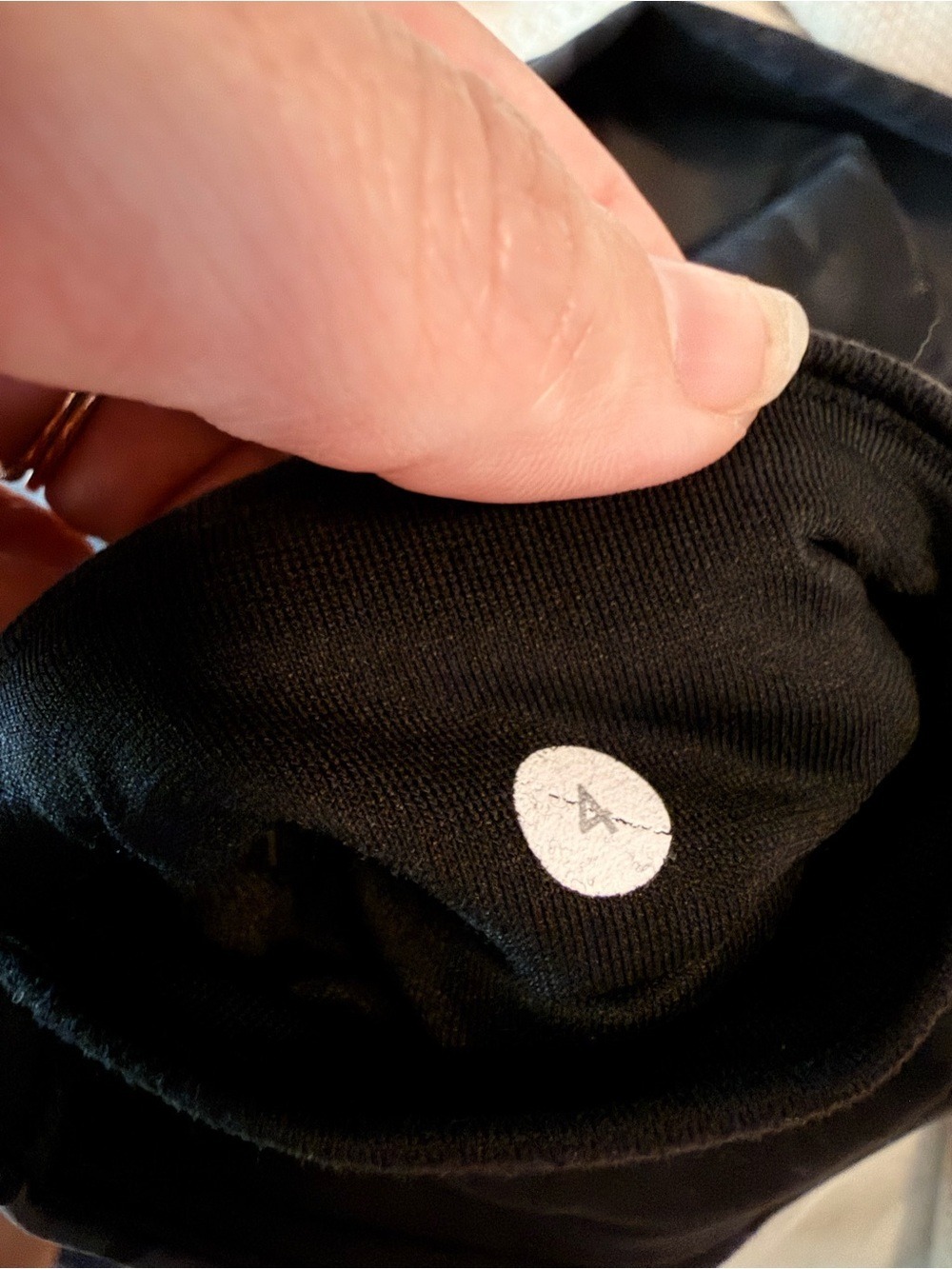 Lululemon Wunder Under Crop Floral Black Gray Leggings Size 4 - Picture 6 of 6